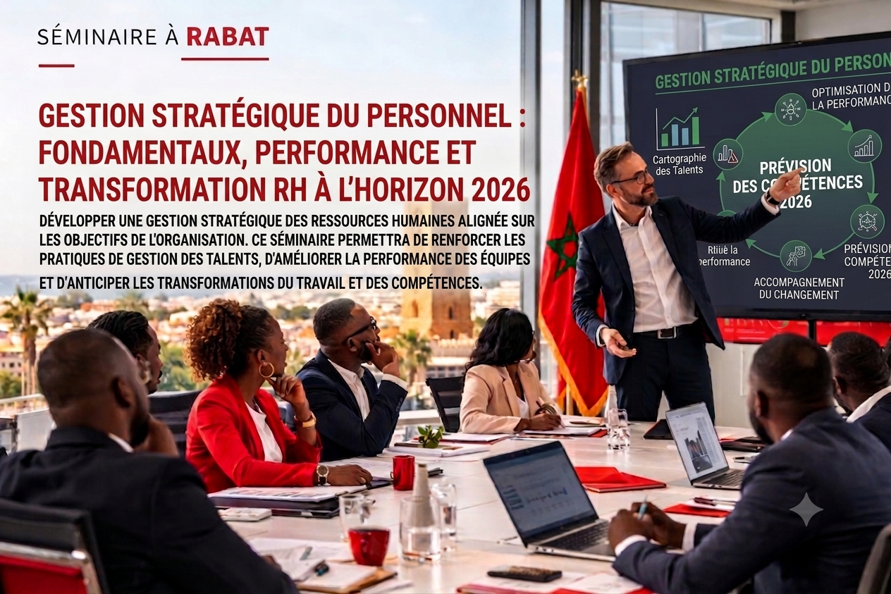 Séminaire Exécutif International 2026 : Gestion et contrôle budgétaire moderne